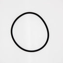 Black EPDM gasket for an eight inch tri-clamp connection. Single gasket. Photo credit: TCfittings.com.