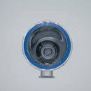 1.5 inch Tri-Clamp Compatible Angled in-line Wort Strainer. Inside View with Gasket. Photo Credit: TCfittings.com