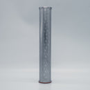 1.5 inch Tri-Clamp Compatible Angled in-line Wort Strainer Replacement Filter - 500 Micron Mesh. Full View. Photo Credit: TCfittings.com