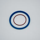 1.5 inch Tri-Clamp Compatible Angled in-line Wort Strainer Rebuild Kit. Top Concentric View. Photo Credit: TCfittings.com