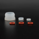 1.5 inch Tri-Clamp Compatible Sight Level Valve Bottom Piece Rebuild Kit. Side View. Photo Credit: TCfittings.com