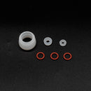 1.5 inch Tri-Clamp Compatible Sight Level Valve Bottom Piece Rebuild Kit. Angled View. Photo Credit: TCfittings.com