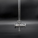 1.5 inch Tri-Clamp Compatible Sight Level Valve Bottom Piece. On Glass View. Photo Credit: TCfittings.com