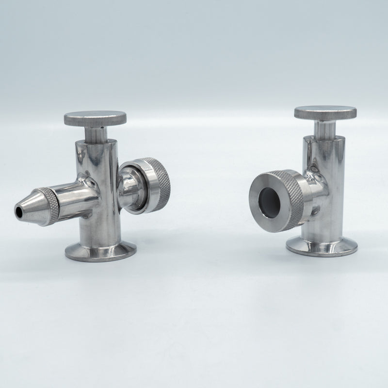 1.5 inch Tri-Clamp Compatible Sight Level Valve Set of Top and Bottom Piece. Photo Credit: TCfittings.com