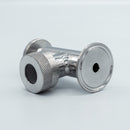 1.5 inch Tri-Clamp Compatible Sight Level Valve Top Piece. Bottom Angled View. Photo Credit: TCfittings.com
