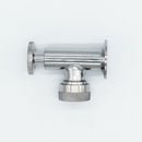 1.5 inch Tri-Clamp Compatible Sight Level Valve Top Piece. Front View. Photo Credit: TCfittings.com
