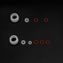 1.5 inch Tri-Clamp Compatible Sight Level Valve Set Rebuild Kit. Alternate Angled View. Photo Credit: TCfittings.com