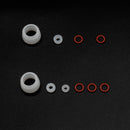 1.5 inch Tri-Clamp Compatible Sight Level Valve Set Rebuild Kit. Angled View. Photo Credit: TCfittings.com