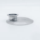 4" x 1.5" Tri-Clamp Offset Cap Reducer