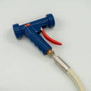 Spray Nozzle for half inch MNPT washdown hose. View on hose. Photo Credit: TCfittings.com