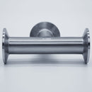 304 Stainless Steel 1 inch Tri-Clamp Compatible Tee. Top view. Photo Credit: TCfittings.com