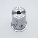 304 Stainless Steel 1.5 inch Tri Clamp Compatible 30psi PRV. Top angled view. Photo Credit: TCfittings.com