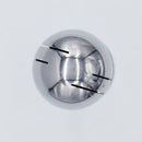 304 Stainless Steel 1.5 inch Tri-Clamp Compatible Spray Ball. Top view. Photo Credit: TCfittings.com