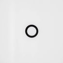 Black EPDM gasket for a one and a half inch tri-clamp connection. Single gasket. Photo credit: TCfittings.com.