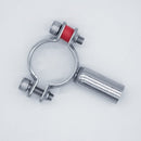 304 Stainless Steel Pipe Hanger. Top view to show product profile. Photo Credit: TCfittings.com