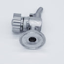 1.5-inch Tri-Clamp Compatible Knob-Style Sample Valve. Bottom View. Photo Credit: TCfittings.com