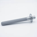 6" Carb Stone with 1/4" FNPT Inlet & 1.5" Tri Clamp Compatible mounting connection. Side view. Photo Credit: TCfittings.com