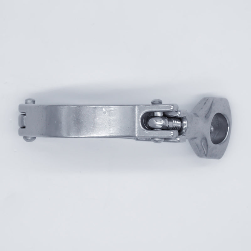 304 Stainless Steel 1.5 inch heavy duty Tri-Clamp. Photo Credit: TCfittings.com