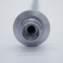 304 Stainless Steel 12 inch Long Thermowell with 1/2 inch FNPT Inlet & 1.5 inch Tri Clamp compatible mounting connection. Front view. Photo Credit: TCfittings.com
