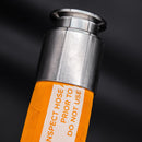 Texcel GROWLER Beverage Hose. Displaying the side profile of the crimped hose end. Photo credit: TCfittings.com.