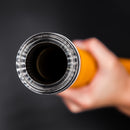 1.5" Tri-Clamp Sanitary Crimped Ends on Texcel GROWLER Beverage Hose. Rated for -40°F to 248°F & up to 100psi - 4" bend radius - FDA & USDA Compliant.