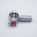 304 Stainless Steel Pipe Hanger. Side view to show product width. Photo Credit: TCfittings.com