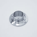 304 Stainless Steel 1.5-inch Tri-Clamp to 1-inch Roll-On Ferrule - to be welded over 1-inch tubing. Angled View. Photo Credit: TCfittings.com