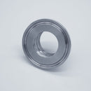 304 Stainless Steel 1.5-inch Tri-Clamp to 1-inch Roll-On Ferrule - to be welded over 1-inch tubing. Bottom View. Photo Credit: TCfittings.com