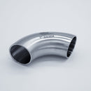 304 Stainless Steel 1 inch Weld 90 degree Elbow. Angled view. Photo Credit: TCfittings.com