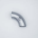 304 Stainless Steel 1 inch Weld 90 degree Elbow. Side view. Photo Credit: TCfittings.com