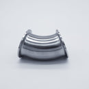 304 Stainless Steel 2 inch Tri-Clamp Compatible 45 degree Elbow. Side view. Photo Credit: TCfittings.com