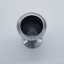  304 Stainless Steel 2 inch to 1 inch Concentric Reducer. Bottom angled view. Photo Credit: TCfittings.com