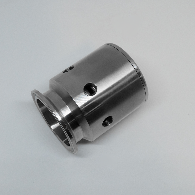 2-inch Tri-Clamp Compatible Pressure Relief Valve - 3-30psi. Angled View. Photo Credit: TCfittings.com