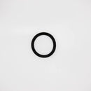 Black EPDM gasket for a two and a half inch tri-clamp connection. Single gasket. Photo credit: TCfittings.com.