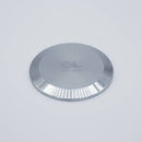 304 Stainless Steel 3 inch Tri-clamp Cap. Top angled view. Photo Credit: TCfittings.com