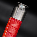 ExtremeFlex Beverage Hose with EZ Clean Cover. Displaying the side profile of the crimped hose end. Photo credit: TCfittings.com.