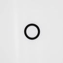 Black EPDM gasket for a two inch tri-clamp connection. Single gasket. Photo credit: TCfittings.com.