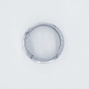 304 Stainless Steel 2-inch Tri-Clamp to 2-inch Roll-On Ferrule - to be welded over 2-inch tubing. Top View. Photo Credit: TCfittings.com