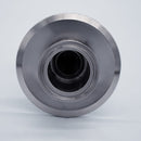 304 Stainless Steel 3 inch Tri Clamp Cap Spray Ball with 1.5 inch Tri Clamp Compatible Inlet Connection. Bottom View. Photo Credit: TCfittings.com