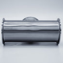 304 Stainless Steel 3 inch Tri-Clamp Compatible Tee. Top view. Photo Credit: TCfittings.com