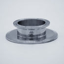 304 Stainless Steel 3 inch to 2 inch Cap Reducer. Side view. Photo Credit: TCfittings.com