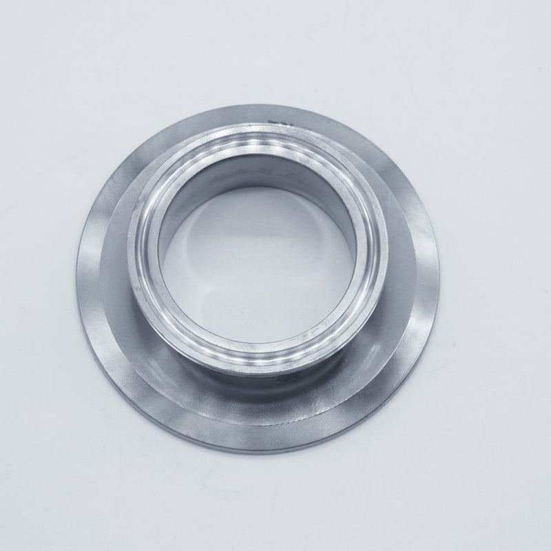 304 Stainless Steel 3 inch to 2 inch Cap Reducer. Top angled view. Photo Credit: TCfittings.com
