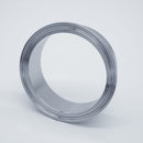 304 Stainless Steel 3-inch Tri-Clamp to 3-inch Long Ferrule - to be welded on to 3-inch tubing. Bottom View. Photo Credit: TCfittings.com