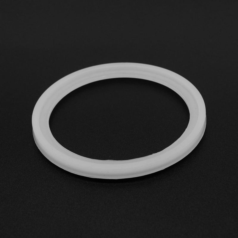 Silicone Sight Glass Replacement Seals. Top angled view to show the thickness of the silicone. Photo Credit: TCfittings.com