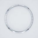 304 Stainless Steel 6-inch Tri-Clamp to 6-inch Long Ferrule - to be welded on to 6-inch tubing. Top View. Photo Credit: TCfittings.com