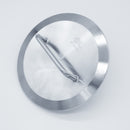 304 Stainless Steel Tri Clamp Cap with hanging handle. Photo Credit: TCfittings.com