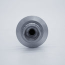 304 Stainless Steel 8 inch Long Thermowell with 1/2 inch FNPT Inlet & 1.5 inch Tri Clamp compatible mounting connection. Front view. Photo Credit: TCfittings.com