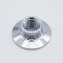 1.5-inch Tri-Clamp x 1/2-inch Female NPT adapter. Main View - angled to show NPT threads. Photo Credit: TCfittings.com