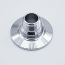 1.5-inch Tri-Clamp x 1/2-inch Male NPT adapter. Main View - angled to show NPT threads. Photo Credit: TCfittings.com