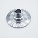 2-inch Tri-Clamp x 1/2-inch Male NPT adapter. Main View - angled to show NPT threads. Photo Credit: TCfittings.com